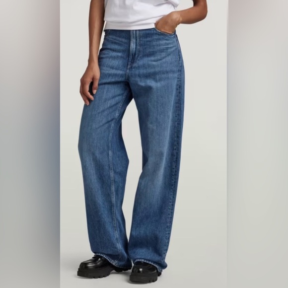 G-Star Denim - G-Star Women’s Jeans Original Raw Denim Medium Blue Engineered Size 26/32 NWT